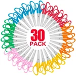 30 Pack Kids Scissors, 5 Inch Bulk For School, Blunt Tip Fo... New. Price: $31.67.