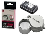 Se 10X18MM Chrome Round Body Jewelers Loupe In Plastic Storage Box- MJ381018C New. Price: $10.99.