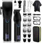 Karrte Professional Hair Clippers And Trimmer Kit For Men,barber Black New. Price: $136.99.
