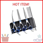 Gimars Professional 5 1 Grooming Scissors For Dogs 4CR With Safety Round Tip, New. Price: $27.52.