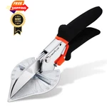 Leaflux Miter Shears For Wood Trim, Adjustable 3101S With Blade, Sliver New. Price: $34.99.