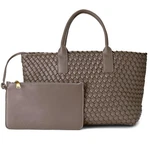 Woven Leather For Women, Large Handbag, Laptop Tote, Wove... New. Price: $81.90.