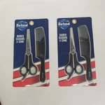 Barbasol Barber Scissors & Comb Set Lot Of 2, New. Price: $19.95.