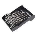 Tujuna Professional Salon Holder Racks Barber Shop Shears Stand Black New. Price: $13.35.