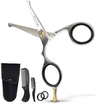 Ontaki Beard And Mustache Scissors For Men 4.2-INCH, 4.2", Silver New. Price: $31.90.