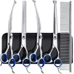 Gimars 7.0IN Professional 4CR Stainless Steel Safety Round Tip 6 1 Dog Gro... New. Price: $53.90.