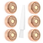 Acial Hair Remover Replacement Heads Generation 7 Piece Set, Champaign Gold New. Price: $24.84.