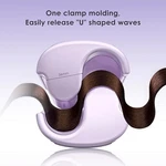 Novus Curling Iron Hair Crimper Waver 1.4 Inch Anti-scald Rovy Waves Lavender Used. Price: $34.98.