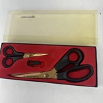 Vintage D. Daniel Peres Scissors Solingen Germany 92008 92005 Plated Set New. Price: $39.97.