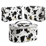 Fitini 3 Pack Makeup Bag Cows Travel Large Toiletry Portable Cosmetic Org... New. Price: $24.10.