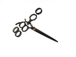 Black Steel Professional 6.5 Inches Barber Salon Scissors Unique Design New. Price: $46.95.