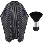 Professional Hair Cutting With Neck Duster Brush, Salon Barber Cape, New. Price: $13.99.