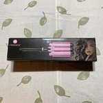 Mannice Professional Curling Iron 3 Barrel Hair Waver, Crimper Pink Used. Price: $8.00.