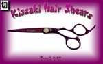 Kissaki 6.0" Tyouji Purple Titanium Pro Hair Cutting Scissors Salon Shears New. Price: $159.99.