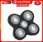 5-BLADE Rotary Razor Replacement Head, Washable Electric Shaver (black) New. Price: $18.79.