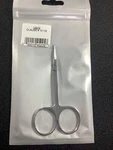 12010 - Clauss # 13 1/2, 3.5" Short, Thin Curved Blade Scissors Brand. Price: $20.00.
