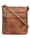 Masintor Crossbody Purses For Women, Multi Pocket 10 Inches, Mocha Brown New. Price: $46.02.