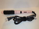 Foxybae Hottie Round Hair Brush - Curler & Straightener Ceramic Pink No Box Used. Price: $24.99.