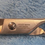 Nikko Hitachi 6 Japanese 440C Stainless Steel Thinning Shears Silver New. Price: $55.00.
