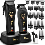 Fagaci Professional Hair Clippers For Men With Dlc Blades And High Black New. Price: $218.82.