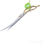 6/7 Barber Scissors Shear Curved - Hair Cutting 7.0 Inches, Silver New. Price: $47.23.