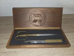 Global-two Letter Opener Scissor Desk Set Used. Price: $19.80.