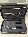 Olivia Garden Swivelcut Shears 5.75" The Edge Razor Set With Case - Right Handed Used. Price: $69.99.