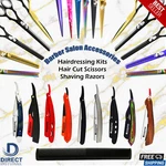 Professional Barber Accessories Hairdressing Scissors Shaving Razors Comb New. Price: $10.41.