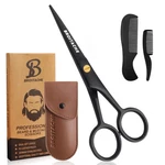 Brostache 5 Professional Beard And Mustache Scissors, German Steel Black New. Price: $14.69.
