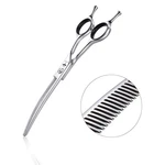 Purplebird 6.5 Inch Downward Curved Dog Grooming Scissors Pet Thinning Textur... New. Price: $82.39.