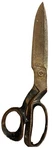 Vintage Wiss Inlaid Usa 22W Steel 12 1/2" Industrial Upholstery Scissors Used. Price: $32.00.