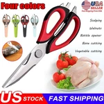 Heavy Duty Kitchen Scissor Stainless Steel All Purpose Ultra Sharp For Fish Meat New. Price: $8.78.