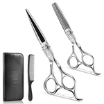 Ciicii Professional Hair Cutting Scissors Shears Kit, 440C 6.7 Inch Barber Ha... New. Price: $56.35.