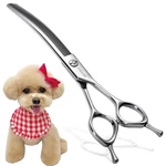 Fogosp 7.5" Curved Dog Thinning Shears Professional Blender 35% Rate New. Price: $108.52.