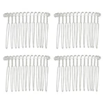 4 Pcs No Slip Hair Side Combs Accessories Metal 2" New. Price: $8.72.