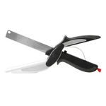 Chef's Pride 2-IN-1 Cutting Board Scissors, All-in-one Spring-powered Kitchen Sh New. Price: $21.47.