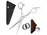 Fagaci 440C Stainless Steel 6IN Smooth Motion Left Handed Hair Cutting Scissors Used. Price: $37.59.