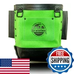 Graintex Nut & Bolt Premium Quality Suede Leather Tool Bag, Belt Ironwo New. Price: $63.72.
