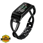 Mtozon Fitbit Charge 6/5 Bling Bands Women Stainless Steel Metal Replacement ... New. Price: $34.99.
