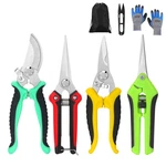 5 Piece Garden Pruning Shears Set With Gloves & Storage Bag Stainl New. Price: $27.16.