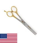 Dubl Duck Stainless Steel Small Pet Ultra Gold 46-TOOTH Thinning Shears New. Price: $174.62.