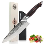 Shikari Chef Knife 8 Inch Japanese With Full Tang VG-10 Damascus New. Price: $54.29.