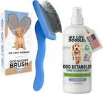 We Love Doodles Large Slicker Brush & Lavender Detangler Spray Pack For Long-h New. Price: $51.99.