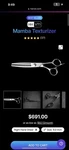 Hattori Hanzo HH-VT1 6.0 Mamba Texturizer Shears With Holster Used. Price: $300.00.