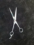 Vintage Kayser Germany 770-7 Chrome Haircutting Barber Scissors 1/4" Long Used. Price: $15.19.