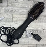 AB313 2 Volumizing Brush Hair Dryer Black Tested Working Used. Price: $26.99.