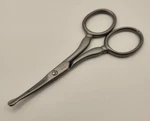 Tweezerman Facial Hair Scissors Stainless Steel Rounded Tip Nose Ear & Brow Trim New. Price: $15.95.