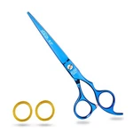Nixcer Professional Series Razor Edge Key Screw Hair Cutting Scissor 6.5" Blue New. Price: $16.99.