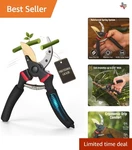 8" Professional Titanium Pruning Shears With Ergonomic Handles For Gardeners New. Price: $7.99.
