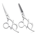 Moontay 5.5" Hair Cutting Shears Set With Large Finger Holes, Profe... Fast Ship New. Price: $65.99.